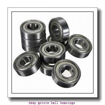 1,5 mm x 6 mm x 2,5 mm  KOYO MLF1506 deep groove ball bearings