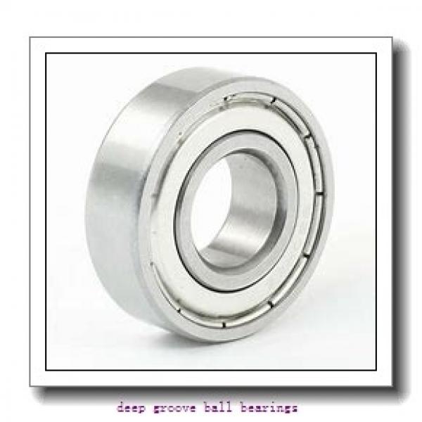 1,5 mm x 6 mm x 3 mm  ISO 60/1,5 ZZ deep groove ball bearings #2 image