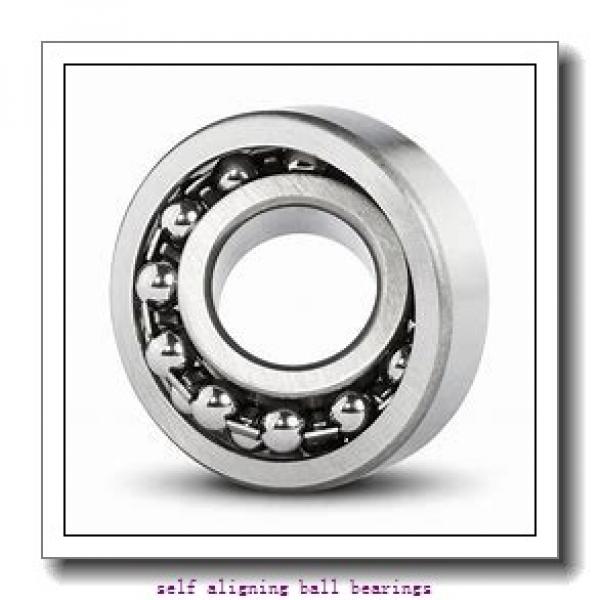35 mm x 80 mm x 21 mm  NKE 1307 self aligning ball bearings #1 image